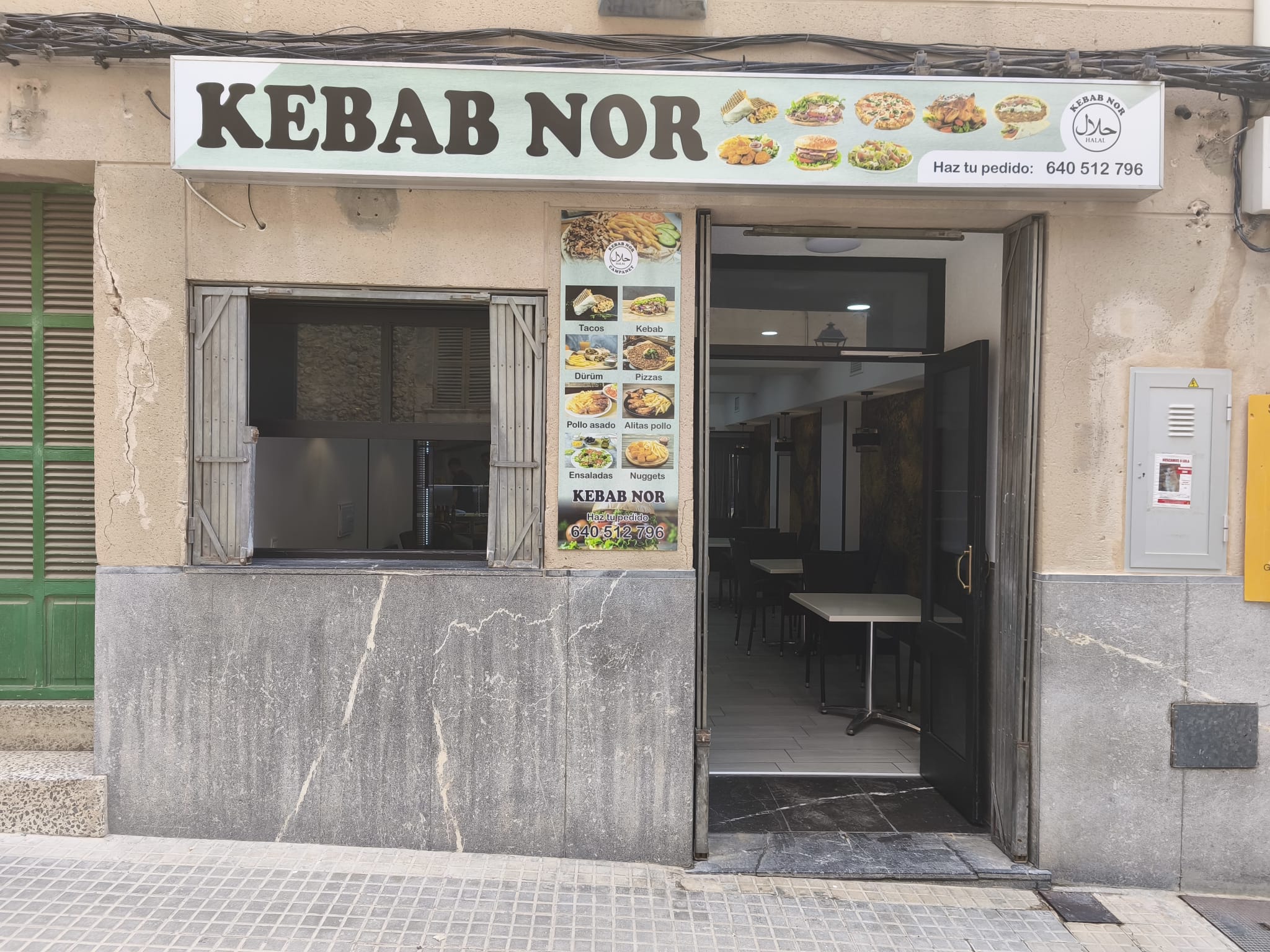 Fachada kebab nor campanet en emprendimos y okservi